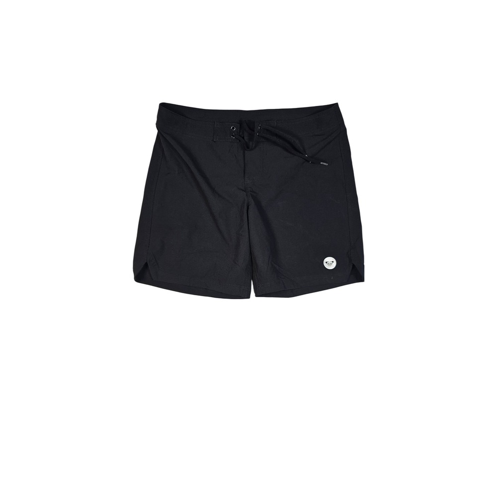 Roxy‎ Womens Black Board Shorts Swim Trunks Lace Up Front Size XS RN114199